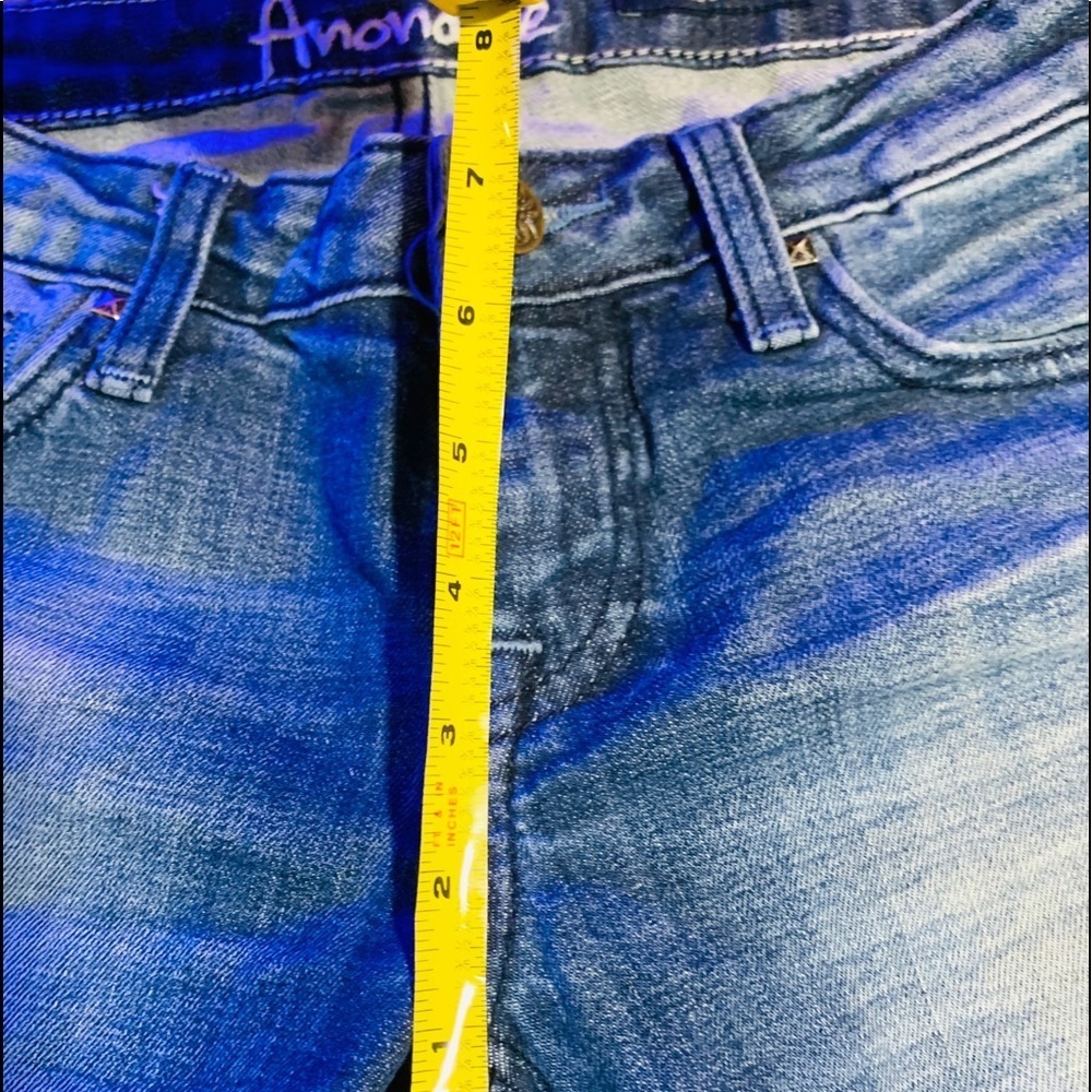 P32- Anonamé authentic blue jeans size 27 - Picture 4 of 10